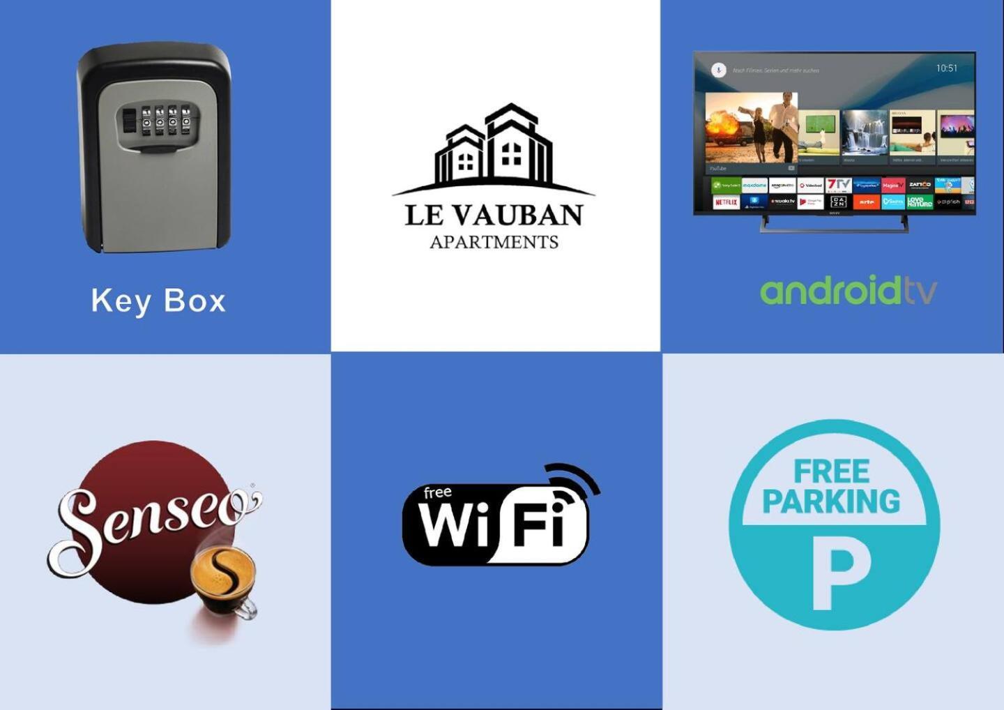 Le Balois - 2 Chambres, Salon, Cuisine Equipee, Parking Et Wifi Gratuit