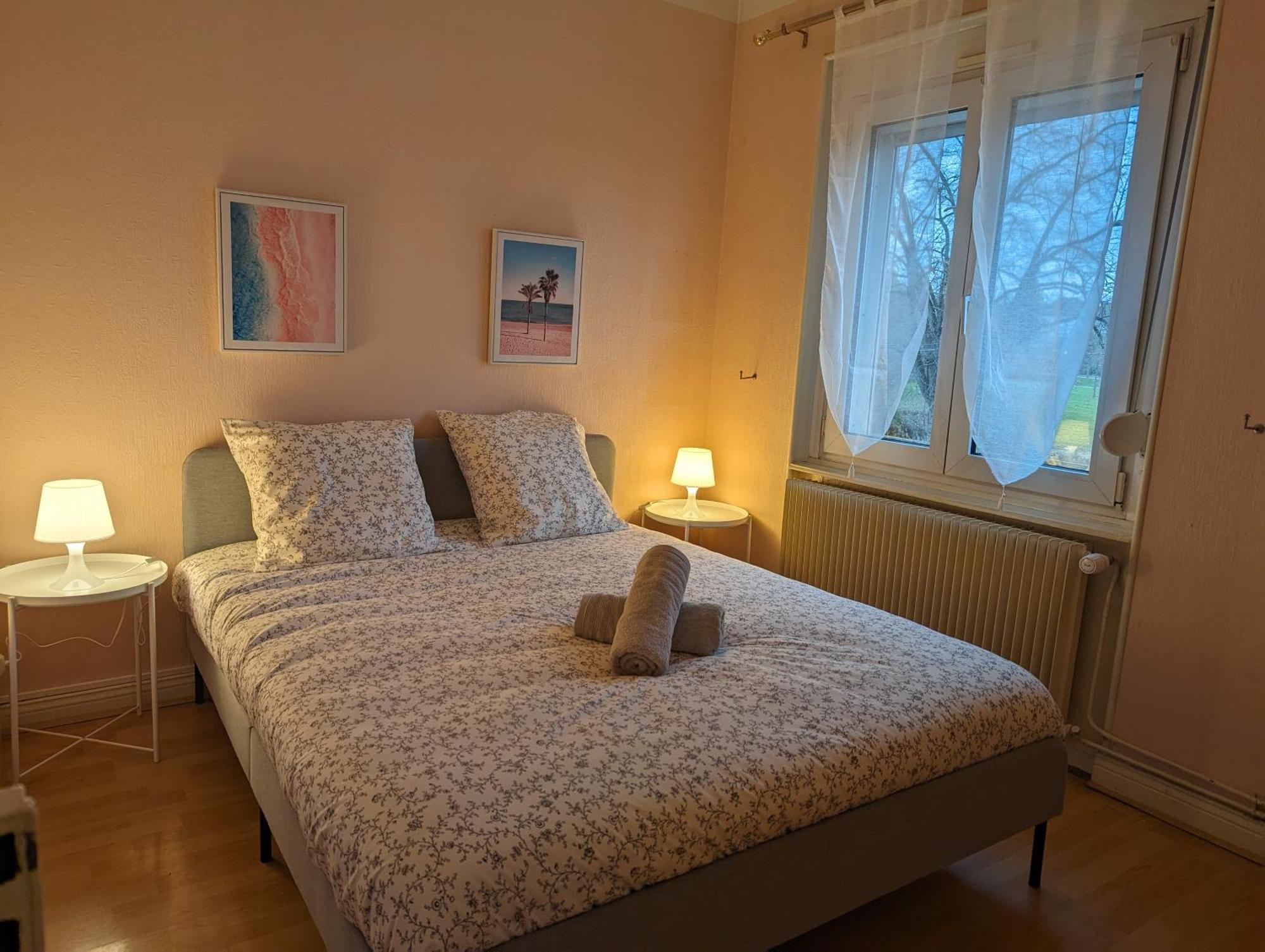 Le Balois - 2 Chambres, Salon, Cuisine Equipee, Parking Et Wifi Gratuit Apartment Mulhouse